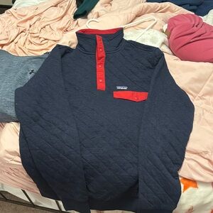quilted Patagonia sweater